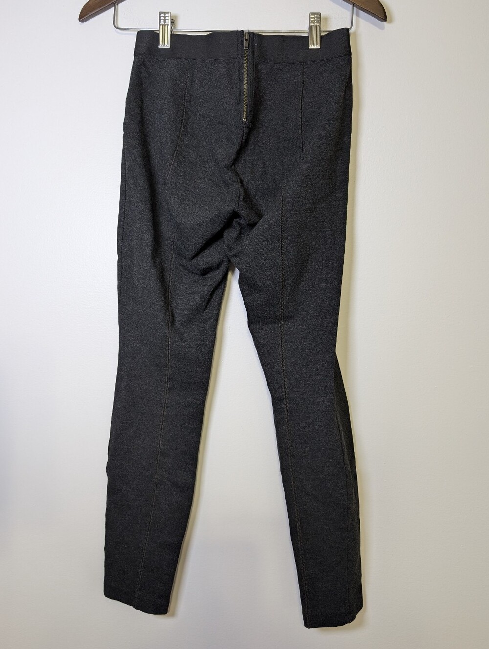 J.Crew Pixie Pants 0R Gray Ponte Skinny Ankle Career Minimalist Office Siren - Picture 3 of 10